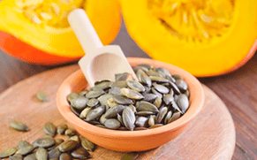 Worm pumpkin seeds